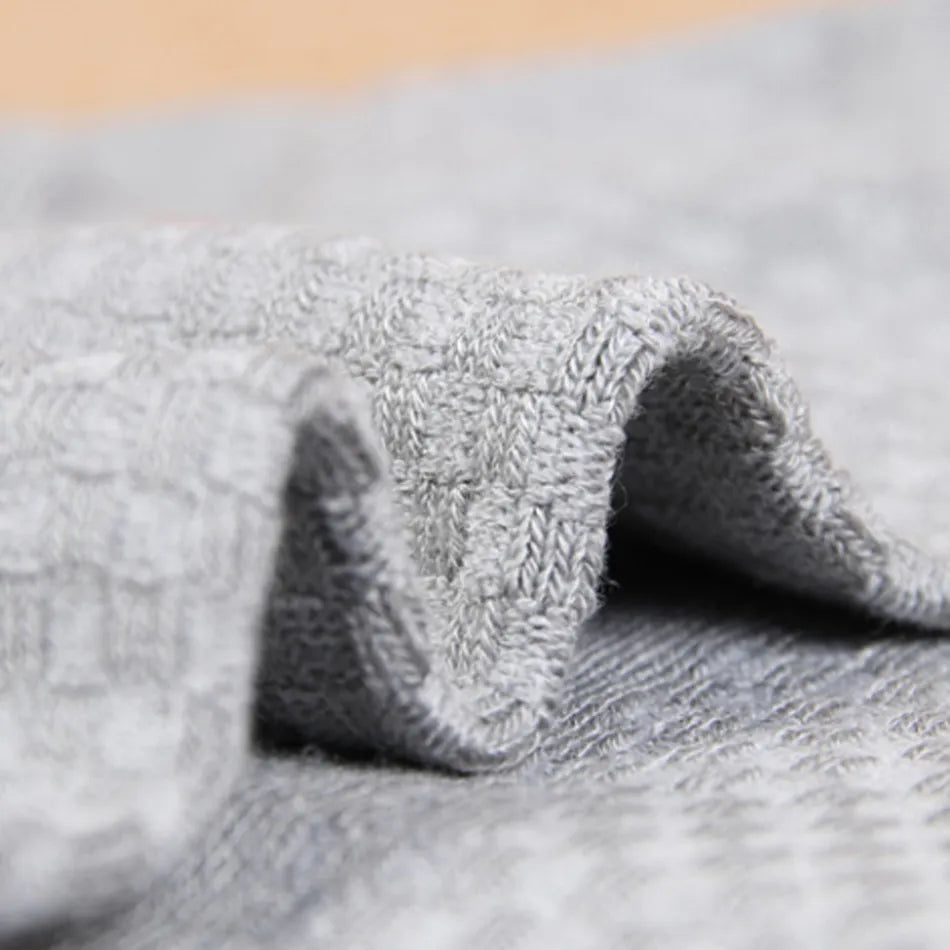 10 Pairs High Quality Bamboo Fiber Men's Socks Business