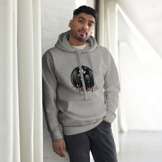 Death Note Unisex Hoodie Ryuk, Light Yagami, Misa Amane, L Anime Graphic Hoodie