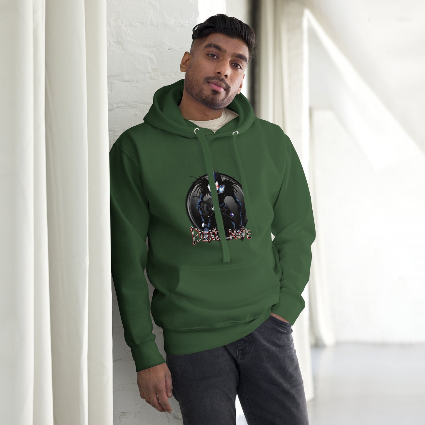 Death Note Unisex Hoodie Ryuk, Light Yagami, Misa Amane, L Anime Graphic Hoodie
