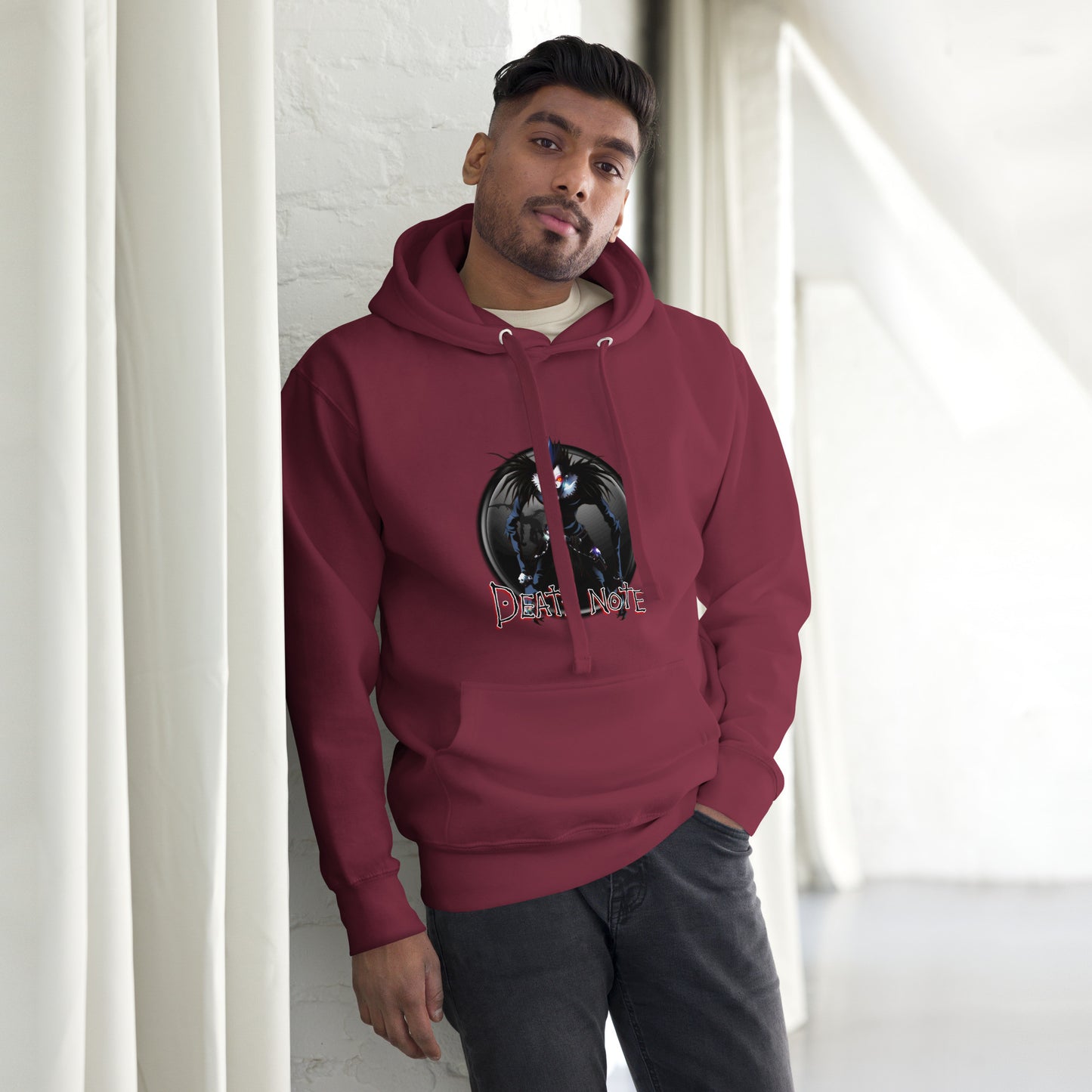 Death Note Unisex Hoodie Ryuk, Light Yagami, Misa Amane, L Anime Graphic Hoodie