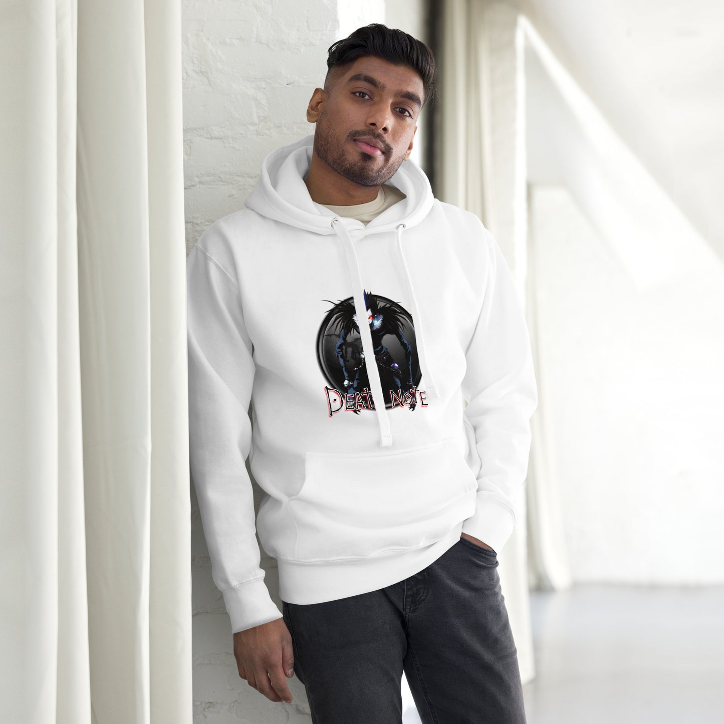 Death Note Unisex Hoodie Ryuk, Light Yagami, Misa Amane, L Anime Graphic Hoodie