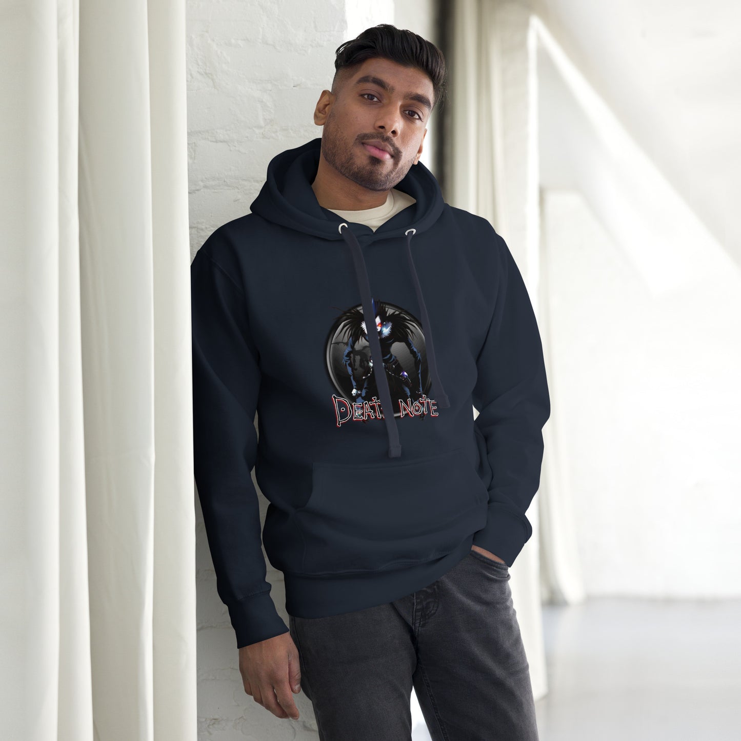Death Note Unisex Hoodie Ryuk, Light Yagami, Misa Amane, L Anime Graphic Hoodie