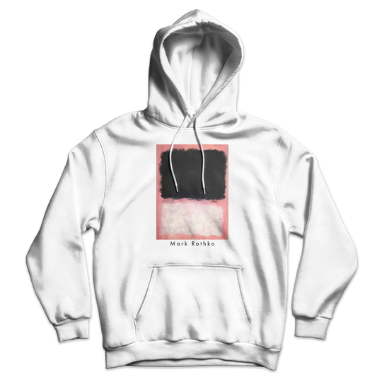 Mark Rothko - Untitled, Pink, Black and White Unisex Hoodie